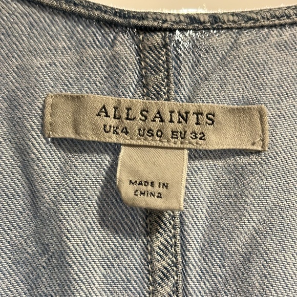 All Saints Denim Dress - Picture 4 of 5